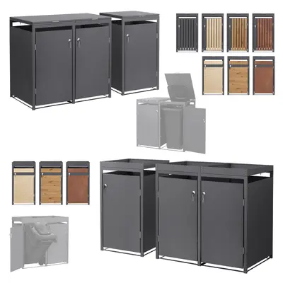 Mülltonnenbox Müllbox Mülltonnenhaus Mülltonnenverkleidung Aufbewahrungsbox