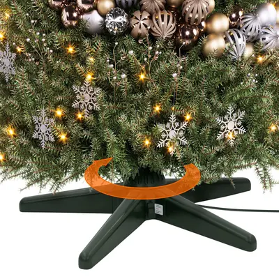 Weihnachtsbaumständer drehbar Christbaumständer elektrisch Tannenbaumständer