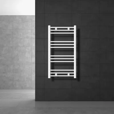 Badheizkörper Heizkörper Sahara Seitenanschluß Handtuchwärmer Weiß 50x80cm