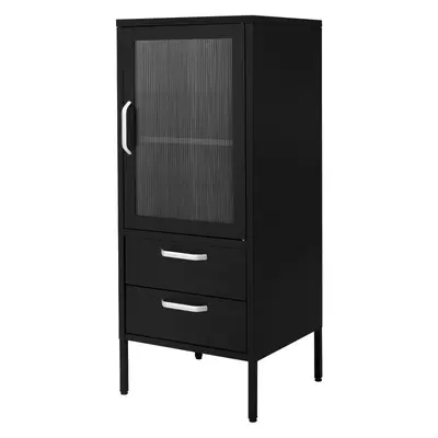 Vitrinenschrank Bücherschrank Standvitrine Wohnzimmerschrank Hochschrank Schrank