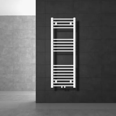 Badheizkörper Heizkörper Sahara Mittelanschluß Handtuchwärmer Weiß 40x120cm