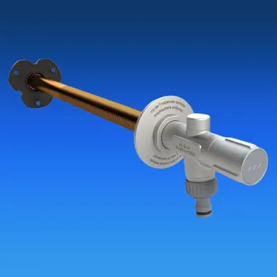 Kemper Frosti Außenarmatur frostsicher Wasserhahn frostfrei Außenwandventil #578