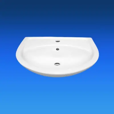 Vitra Waschtisch Handwaschbecken Waschbecken 45 - 65 cm weiß wandhängend