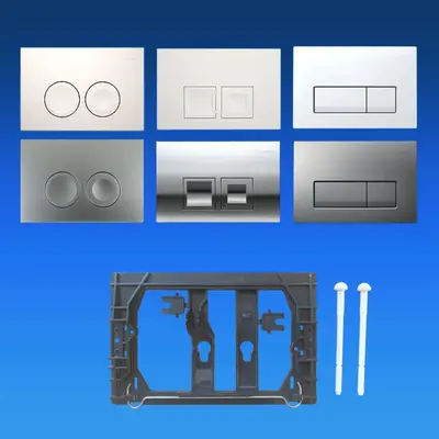 Geberit Betätigungsplatte Delta 21 50 51 Drückerplatte UP100 Spülkasten Duofix