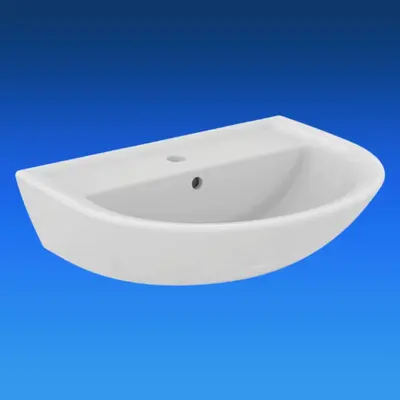 Ideal Standard Eurovit Waschbecken Waschtisch 60 x 47 cm, mit Hahnloch, weiß