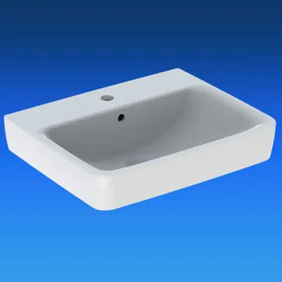 Geberit Renova Plan Waschbecken Waschtisch 60 x 48 cm, KeraTect wahlweise