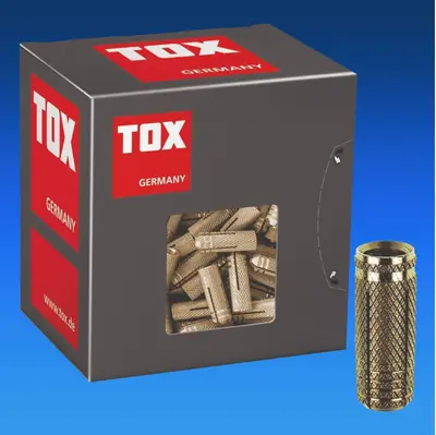 Messing Spreizdübel TOX METRIX Messingdübel Schwerlastdübel Metall Dübel