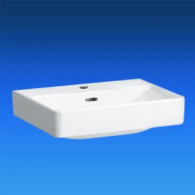 Handwaschbecken LAUFEN Pro S 45 x 34 cm Waschbecken weiß mit Beschichtung LCC