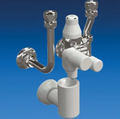 SYR Speicher Sicherheitsgruppe KV 40 mit Druckminderer DN 15 für Elektro-Boiler