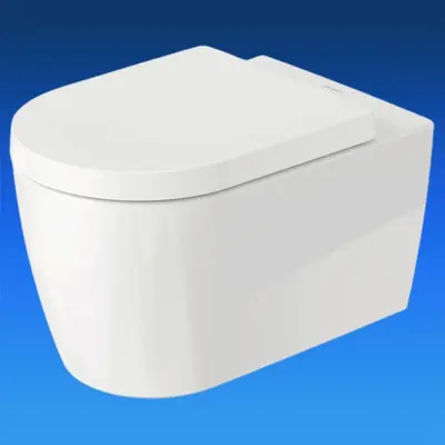 Duravit ME by STARCK Design WC-Set spülrandlos WC-Sitz mit Absenkautomatik