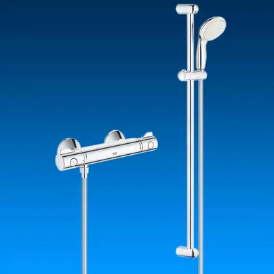 Grohe Thermostat Grohtherm 800 Brausethermostat Dusche Brausebatterie Set