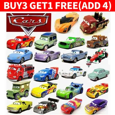Disney Pixar Cars Racers World Grand Prix 1:55 Diecast Spielzeugauto Geschenk