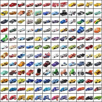 Disney Pixar Cars 1:55 König & Jackson Sturm Diecast Spielzeug Autos Geschenke