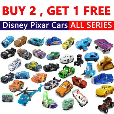 Neu Disney Pixar Cars Set Lightning McQueen 1:55 Diecast Modellauto Spielzeug~