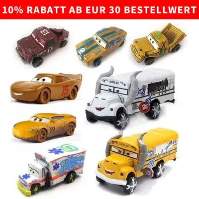 Mattel Disney Pixar Cars 3 Miss Fritter DiNOco Cruz 1:55 Diecast Spielzeug Auto