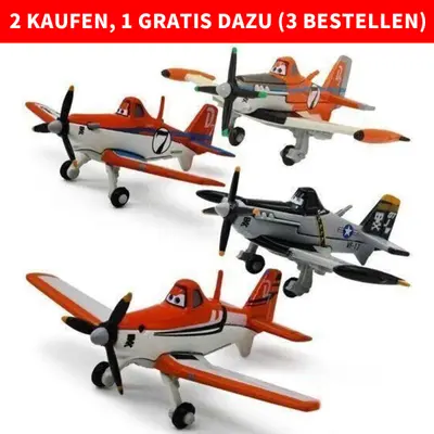 MATTEL DISNEY PIXAR PLANES NO.7 DUSTY VERSION DIECAST MODELL 1:45 KINDER