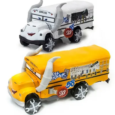 Disney Pixar Cars Frank Harvester &Tractors für Fritter Diecast Spielzeug New~