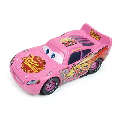 Pixar New Cars 3 Pink Lightning McQueen Latest Rare Style 1:55 Diecast Toy Car
