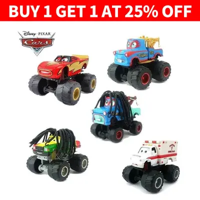 Disney Pixar Cars Legierung Toon Monster Tow Rasta Mater Druckguss Modell