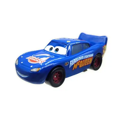 Pixar New Cars 3 Blue Lightning McQueen Latest Rare Style 1:55 Diecast Toy Car