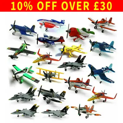 Disney Pixar Flugzeuge Lot Nr.7 Dusty 1:45 Metall Diecast Modellflugzeuge