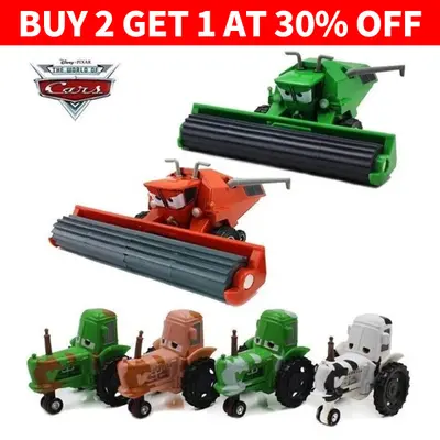 Disney Pixar Cars Frank Harvester weiß Traktor Diecast Mater Sally