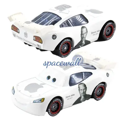 Disney Pixar Cars selten Nr.95 Apple Steve Jobs Lightning McQueen Diecast