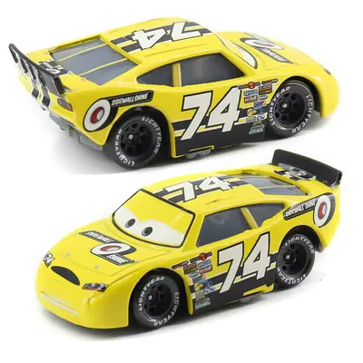 Disney Pixar Cars NO.74 Sidewall Shine Diecast Model Toys Cars 1:55 Kid Gifts