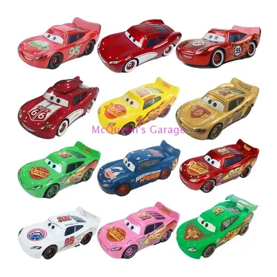 Neu Disney Pixar Cars Lightning McQueen Nr. 95 neueste Stile Modell Druckguss
