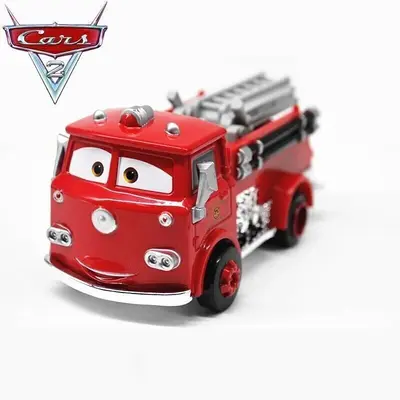 Disney Pixar Cars rotes Feuerwehrauto Nr.95 McQueen 1:55 Diecast Kinder
