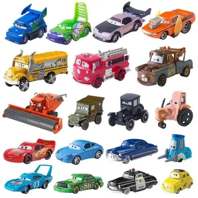 Disney Pixar Cars Lightning McQueen 1:55 Diecast Modellauto Spielzeug Geschenk