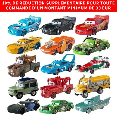 Disney Pixar Cars Sally Mater Lightning McQueen 1:55 Modellauto Unterguss