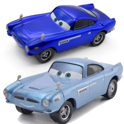 Disney Pixar Cars Finn McMissile 1:55 Metall Diecast Spielzeug Auto Film