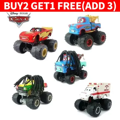 Autos Monstertruck Mater & McQueen Serie Metall Spielzeugauto 1:55 lose