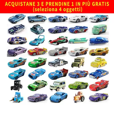 Disney Pixar Cars Racers of Lightning McQueen Spielzeugfahrzeug Druckguss 1:55