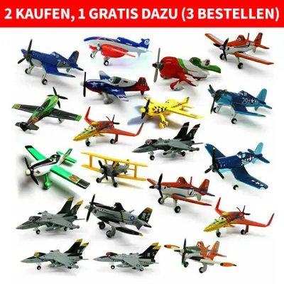 Disney Pixar Flugzeuge Lot Nr.7 Dusty 1:45 Metall Diecast Modellflugzeuge