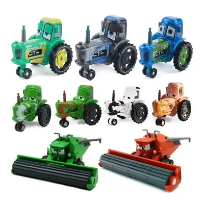 Disney Pixar Cars Frank Harvester Cow Tractor 1:55 Diecast Model Toys Car Gifts