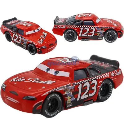 Disney Pixar Cars No.123 NO STALL Kmart Diecast Model Toy Car Gift Play Collect