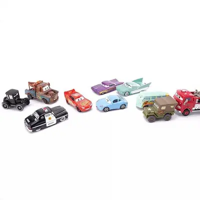 Disney Pixar Cars Sally Mater Lightning McQueen 1:55 Diecast Model Toy Car Gifts