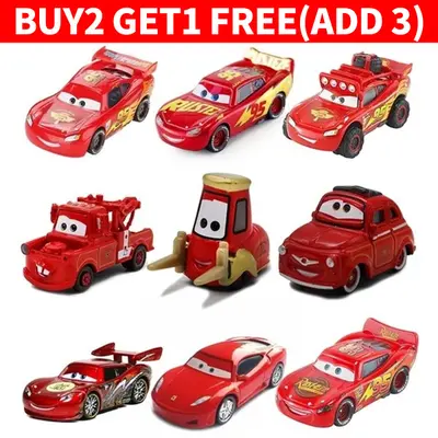Mattel Disney Movie Cars Lot Red guido Luigi Mater Firetruck Ferrari Kid Toy