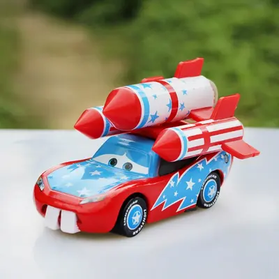 Disney Pixar Cars selten Nr.95 Daredevil Lighting McQueen Diecast Modell