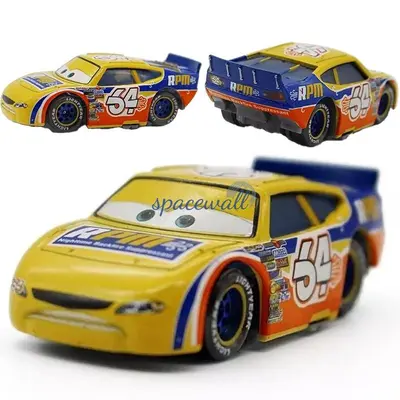Disney Pixar Cars Rare No.64 RPM Diecast Model Toy Car Gift Play Collect