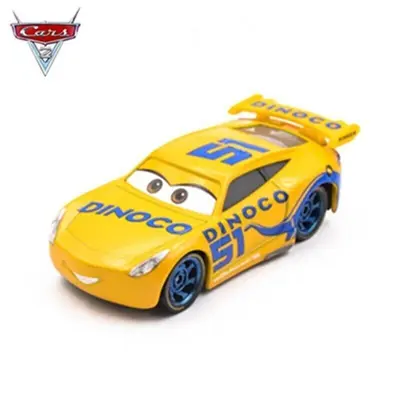 Disney Pixar Cars 3 NO.51 Dinoco Cruz Ramirez Diecast Model Toys Car Loose Gifts