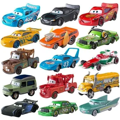 Disney Pixar Cars Sally Mater Lightning McQueen 1:55 Diecast Modell