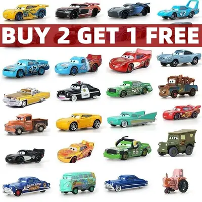 Disney Pixar Cars McQueen Sally Finn Mater Sarge 1:55 Diecast Spielzeug