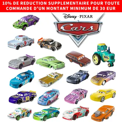 Disney Pixar Cars 1:55 Autos McQueen Special Druckguss Spielzeug Metall Modell