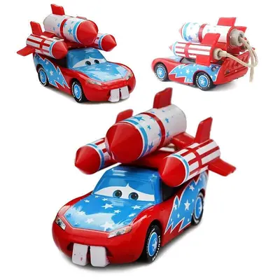 Disney Pixar Cars selten Nr.95 Daredevil Lighting McQueen Diecast Modell