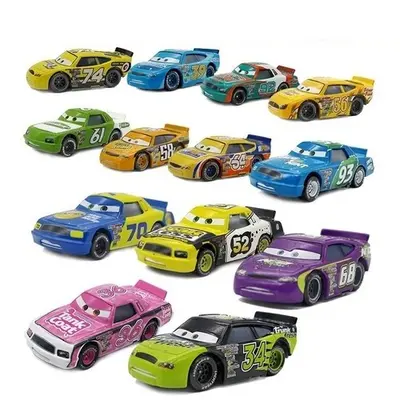 Cars 3 Racers Disney No.4-No.123 Diecast Toy Vehicle 1:55 Kids Gift Champion