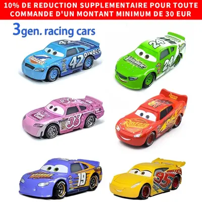 Disney Pixar Cars 3 Metal Cal Eric Hollis KABUTO Fahrzeug 1:55 Diecast Kinder