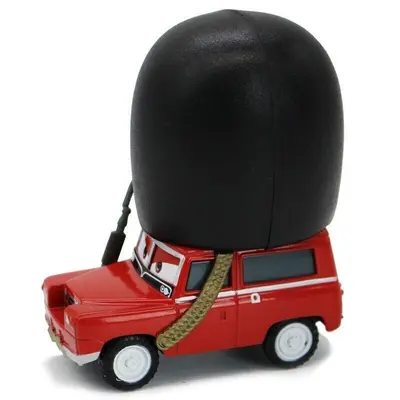 Disney Pixar Car London Buckingham Palace Guard 1:55 Diecast Model Toy Cars Boy